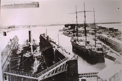 As Clarastella in Trieste (about 1920)